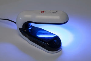 Dermahealer Psoriasis Vitiligo Lampe eingeschaltet